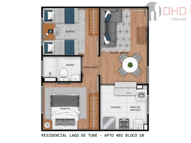 #2719 - Apartamento para Venda em Sorocaba - SP - 3