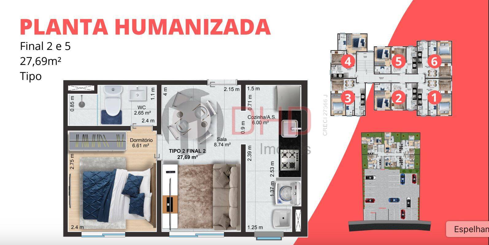 Kitnet-Studio, 27 m² - Foto 5