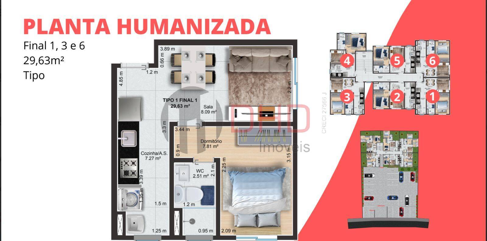 Kitnet-Studio, 27 m² - Foto 7
